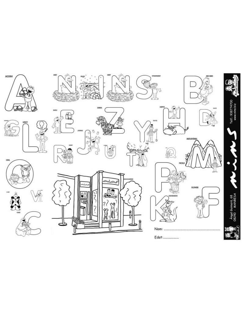 Dibujo de letras para colorear -DESCARGA GRATIS- dibujo-de-letras-para-colorear-descarga-gratis