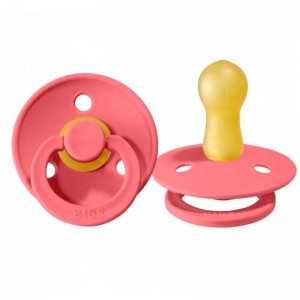 2 Chupetes Bibs Coral/Ruby - Bibs 2 Chupetes Bibs Coral/Ruby - Bibs