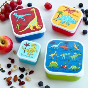 Snack Box Dinosaurs (Set de 4) - Tyrrell Katz Snack Box Dinosaurs (Set de 4) - Tyrrell Katz