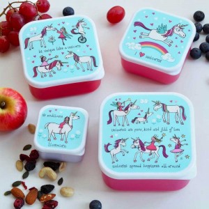 Snack Box Unicorn (Set de 4) - Tyrrell Katz Snack Box Unicorn (Set de 4) - Tyrrell Katz