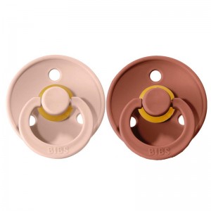 2 Chupetes Bibs Blush/Woodchuck - Bibs 2 Chupetes Bibs Blush/Woodchuck - Bibs