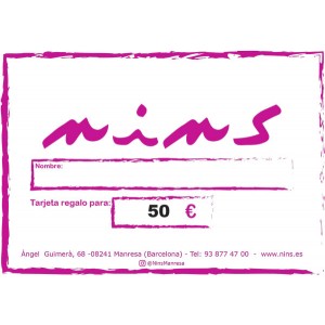 Tarjeta regalo 50 € Tarjeta regalo 50 €