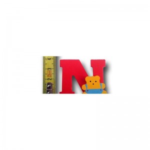 Letras de madera adhesivas