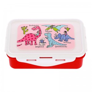 Lunch Box Dinosaur Pink - Tyrrell Katz Lunch Box Dinosaur Pink - Tyrrell Katz