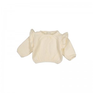 Camisa Mint Muslin Ecru - Bean's Camisa Mint Muslin Ecru - Bean's