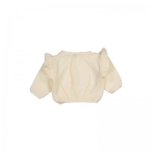 Camisa Mint Muslin Ecru - Bean's Camisa Mint Muslin Ecru - Bean's