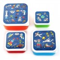 Snack Box Animals On Bike (Set De 4) - Tyrrell Katz
