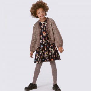 Medias Glitter Moth Grey - Molo Medias Glitter Moth Grey - Molo