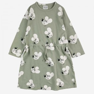 Vestido Estampado Ratones - Bobo Choses Vestido Estampado Ratones - Bobo Choses