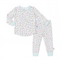 Pijama De Bambú Dos Piezas Farm Stripes - Lilulila Pijama De Bambú Dos Piezas Farm Stripes - Lilulila