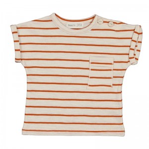 Camiseta Banana Rayada Brick - Bean's Camiseta Banana Rayada Brick - Bean's