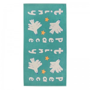 Toalla Tiny Peace - Tinycottons Toalla Tiny Peace - Tinycottons