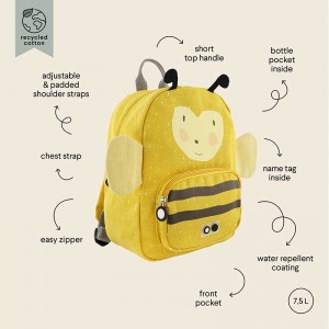 Mochila Mrs. Bumblebee - Trixie Mochila Mrs. Bumblebee - Trixie
