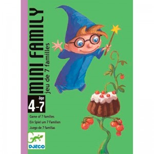 Cartas Mini Family - Djeco Cartas Mini Family - Djeco