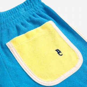 Pantalón Corto De Rizo Azul - Bobo Choses