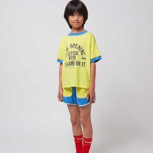 Pantalón Corto De Rizo Azul - Bobo Choses