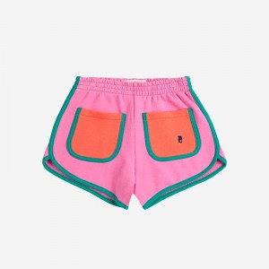 Pantalón Corto Rosa - Bobo Choses Pantalón Corto Rosa - Bobo Choses