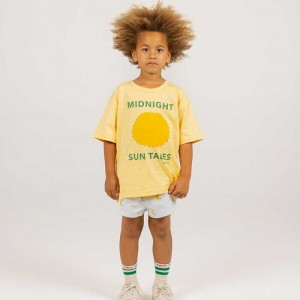 Camiseta Sun Tales Graphic - Tinycottons Camiseta Sun Tales Graphic - Tinycottons