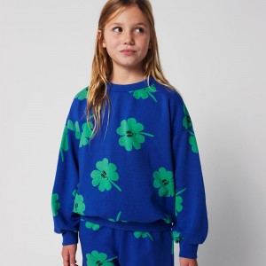 Sudadera Estampado Lucky Clover - Bobo Choses Sudadera Estampado Lucky Clover - Bobo Choses