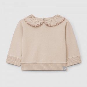 Sudadera Con Cuello Bordado - Snug Sudadera Con Cuello Bordado - Snug