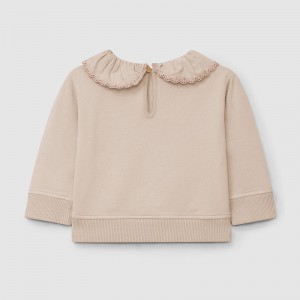 Sudadera Con Cuello Bordado - Snug Sudadera Con Cuello Bordado - Snug