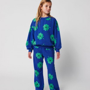 Pantalón Jogger Flare Estampado Lucky Clover - Bobo Choses Pantalón Jogger Flare Estampado Lucky Clover - Bobo Choses